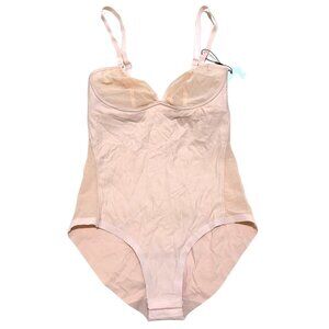 NWT Knix x Ashley Graham Mesh Bodysuit in Peony